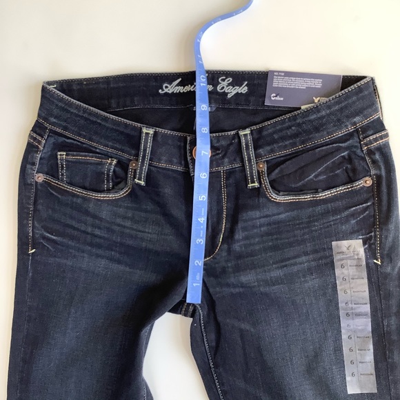 AEO Low Rise Stretch Skinny Jeans 6 NWOT - Picture 4 of 8